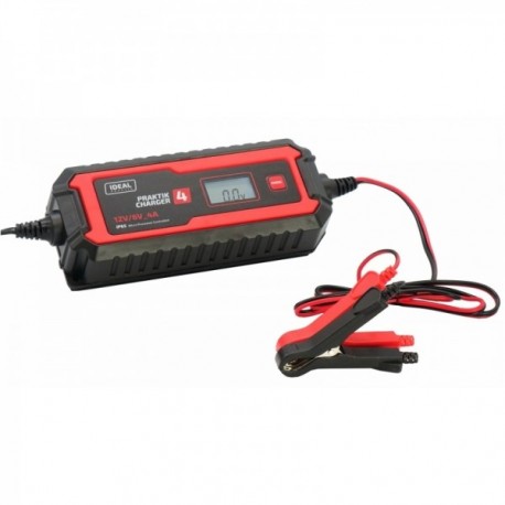 Autós akkumulátortöltő Praktik Charger 4, 6V 12V, 2A/2-4A PCHARGE4