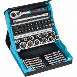 Hazet Bitkészlet 2200SC-2 – Masszív hatszög 6,3 mm (1/4''), négyzet alakú üreges foglalat 6,3 mm (1/4'') – Kétoldalas külső