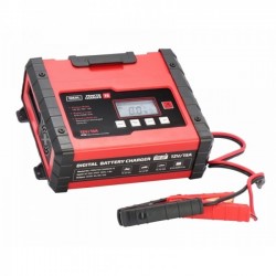 Autós akkumulátortöltő Praktik Charger 15 LCD, 12V, 2A/8A/15A