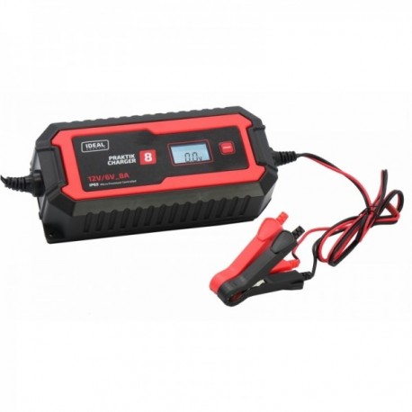 Autós akkumulátortöltő Praktik Charger 8, 6V 12V, 2A/2-8A
