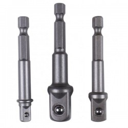 Fúrócsavarhúzó adapter készlet, 3 darabos