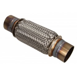 Rugalmas csatlakozás kipufogórendszerhez interlock hegesztett cső 45x150 45x150r