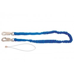 Védőbiztonsági szerszámrögzítő póráz - 2 x kampó/4 mm drót