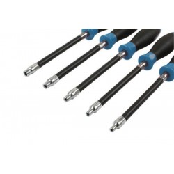 Rugalmas Torx csavarhúzó készlet E 5 db: E4, E5, E6, E7