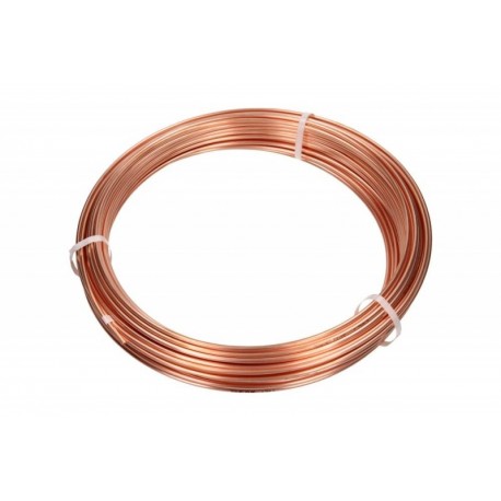 Réz fékcső 50 m hosszú 4,75 mm RURKA 4.8 - 50M