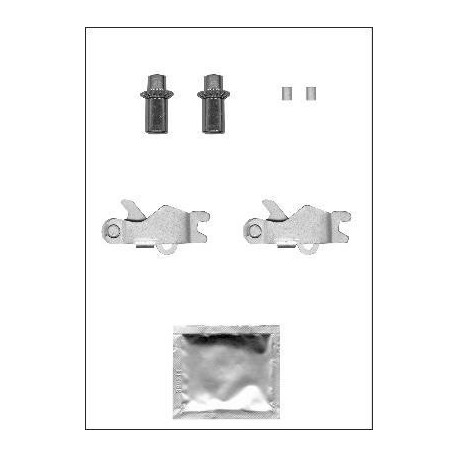 Kétoldalas feszítőkar javítókészlet DB W168/W169/W245/W124/W202/W203/W204 84-hez
