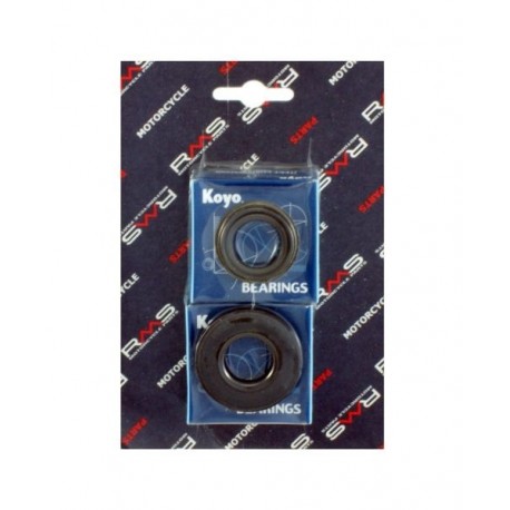Főtengely tömítéskészlet csapágyakkal Minarelli/MBK/Yamaha 50cc acél ketrec Koyo 100 200 340