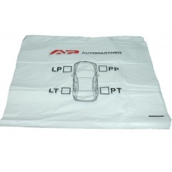 Gumiabroncs zsákok (100 darabos készlet) 90x100 AP logóval
