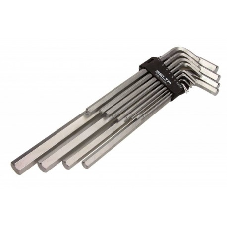 Extra hosszú imbuszkulcs készlet tartóban, 13 db, 2-19 mm SE1013XL