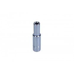 Hosszú Torx E7 1/4 hüvelykes dugókulcs
