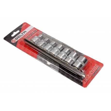 Torx e dugókulcs készlet sínnel, 7 darab SE4607
