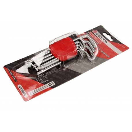 Hosszú torx biztonsági imbuszkulcs készlet SE1009TL