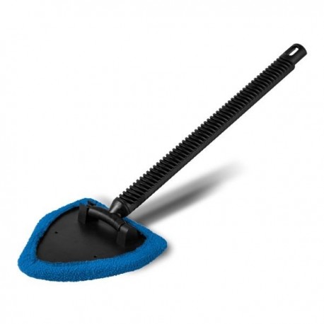 Háromszög alakú mikroszálas műanyag ablakmosó, 38 cm