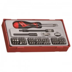 Teng Tools TTMD74 csavarhúzó készlet cserélhető hegyekkel TTMD74