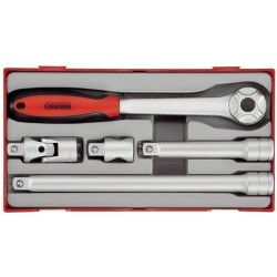 Teng Tools TT1205 racsnis fogantyú készlet 1/2 hüvelykes négyszögletes befogással TT1205