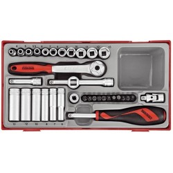 Teng Tools TT1435 1/4 hüvelykes dugókulcs készlet TT1435
