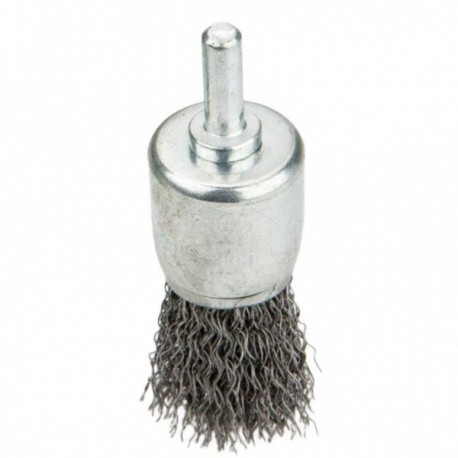 Drótkefe ecset alakú szárral 24 mm / 25.73.40.0