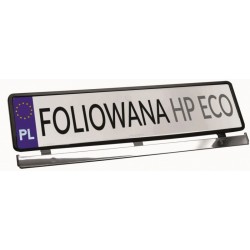 Rendszámtábla keret HP ECO