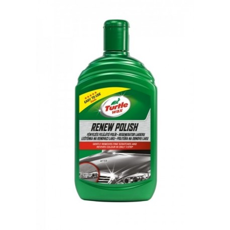 Fényezés felújító közeg 500 ml fényezés regeneráló renew polish / Turtle Wax Green Line