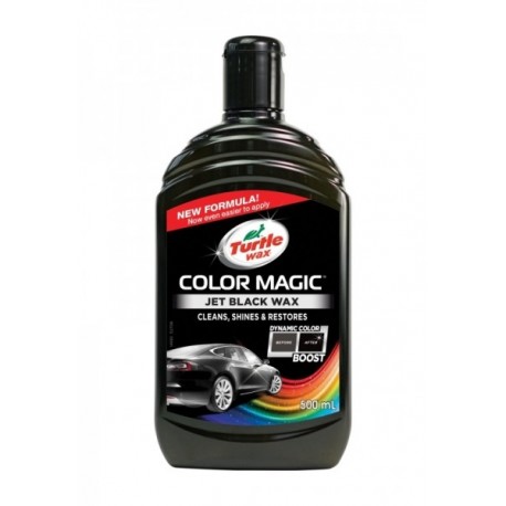 Fekete színező viasz 500 ml Color Magic Jet Black Wax emulzió / Turtle Wax