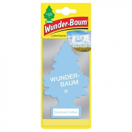 Nyári pamut illatú fenyőfa légfrissítő / Wunder Baum