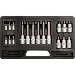 Hatszögletű csapszegkulcsok, 3-12 mm, 18 db YT-7752