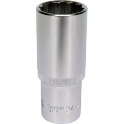 1/2 hüvelykes 24 mm-es 12-szögletű hosszú dugókulcs YT12946