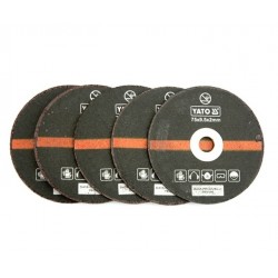 Fémvágó tárcsa 75x2x9,5 mm, 5 darabos készlet YT0994
