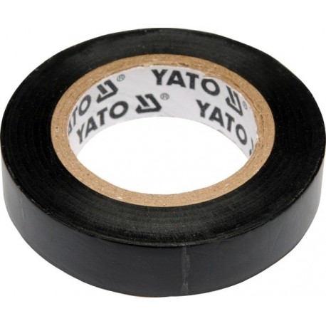 Elektroszigetelő szalag 12 mm x 10 m fekete YT-8152