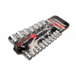 Szerszámkészlet akasztón, 1/2, 8-32 mm, 20 db SE4520MS