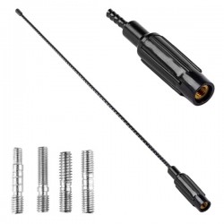 Autóantenna árbóc 4 adapterrel 41 cm