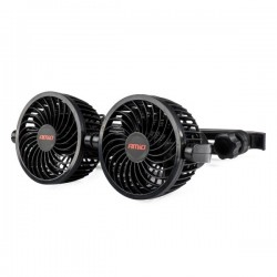 Autós ventilátor Amio Pro dupla fejtámlára 4 12V