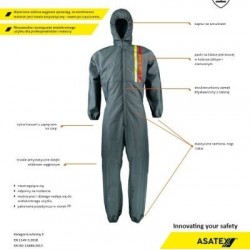 Többször használható festőoverál LAG2 Asatex méret XL