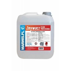 Fűtés nélküli mosókhoz való tisztítófolyadék Clean Professional 5L