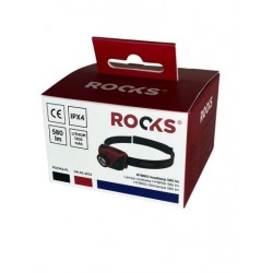 Hibrid fejlámpa 580 lumen, Li-Po 1200 mAh & 3 x AAA