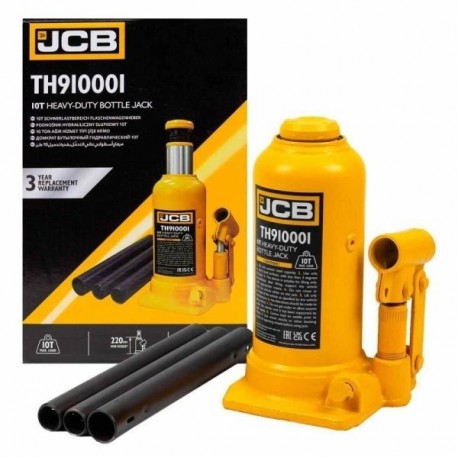 Hidraulikus palackos emelő 10T 220-488mm JBC (58055)