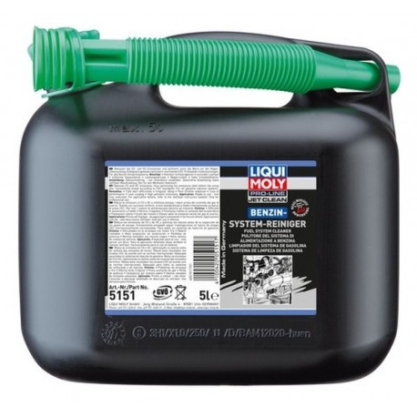 Benzin befecskendező tisztító folyadék 5L / Liqui Moly / Készlet erejéig LIM5151