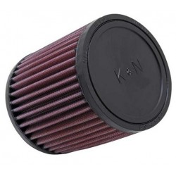 Légszűrő motorkerékpárhoz, univerzális gumibevonatú légbeömlővel 2-11/16 FLG, 4-1/2 OD-B, 4-5/16 OD-T, 5H