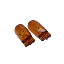 Eredeti izzó WY5W 12V/5W W2,1x9,5d (teljes üveg) 2 db bliszter (öko)