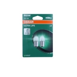 Ultra Life izzó R5W 12V/5W BA15S (fém foglalattal) 2 db bliszter (öko)
