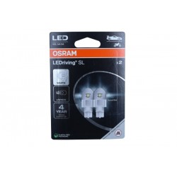 Ledriving SL W16W fehér LED izzó (ECE nélküli) 2 db bliszter (öko)