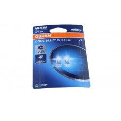 Cool Blue Intense izzó W5W 12V/5W W2,1x9,5d (teljes üveg) 4000K 2 db bliszter (öko)