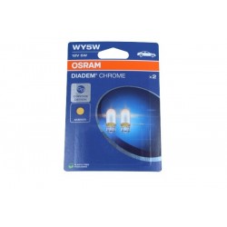 Diadem Chrome izzó WY5W 12V/5W W2,1x9,5d (teljes üveg) 2 db bliszter (öko)