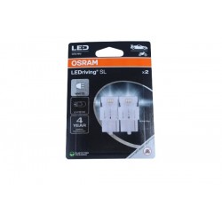 Ledriving SL W21W fehér LED izzó (ECE nélküli) 2 db-os bliszter (öko)
