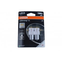 Ledriving SL PY21W sárga LED izzó (ECE nélküli) 2 db bliszter (öko)