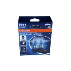Cool Blue Intense H11 12V/55W PGJ19-2, 5000K 2 db (öko) izzó