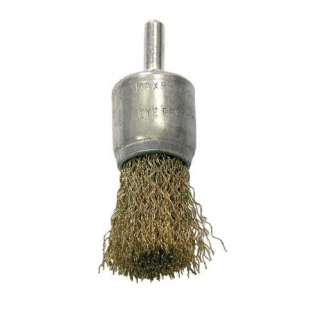Drótkefe ecset alakú szár 24 mm