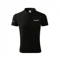 Maxgear fekete póló XL hímzéssel