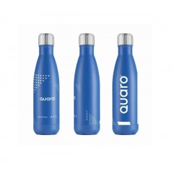 Fehér 500 ml-es termosz Quaro logóval