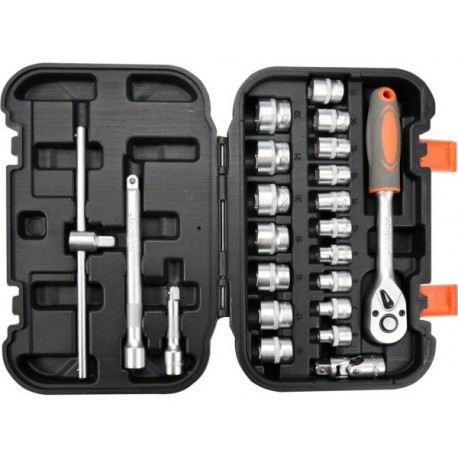 3/8 colos szerszámkészlet 22 db xs